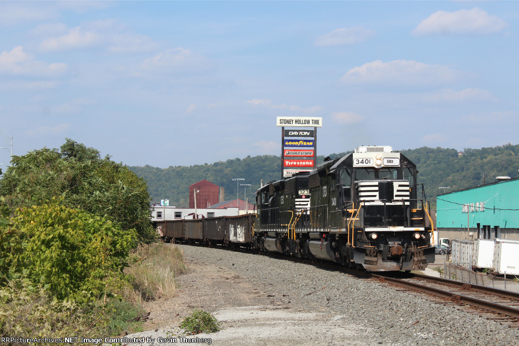 East Ohio Valley Railroad southbound